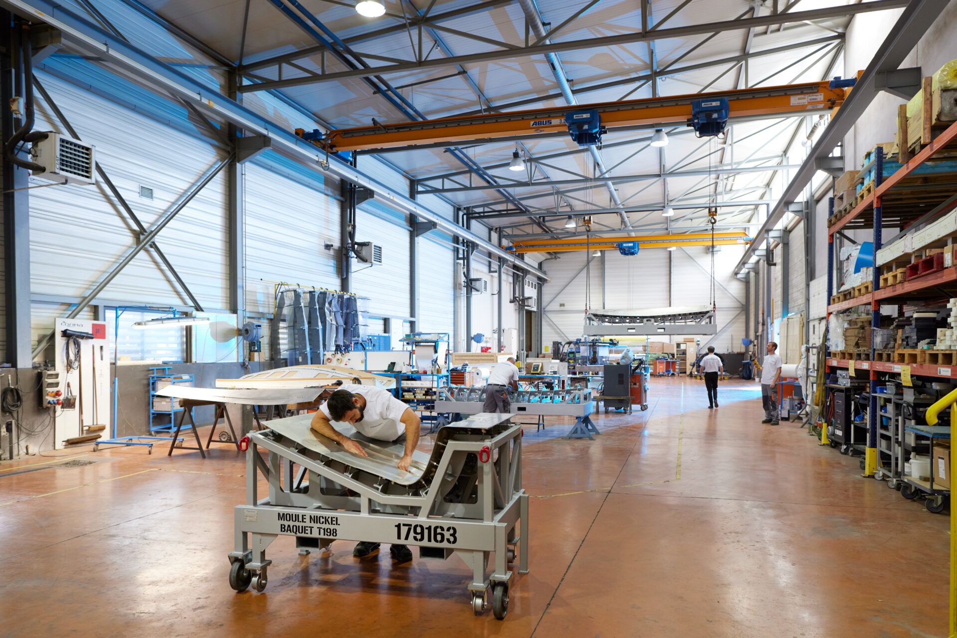 Industrial site specializing in electroforming and composites.